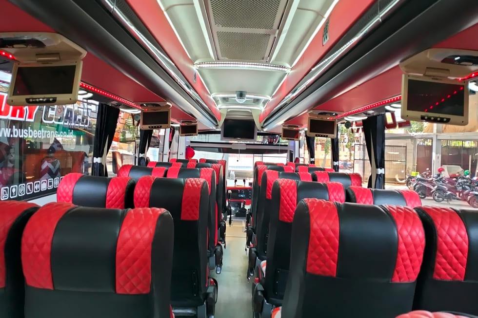 Harga Sewa Bus Pariwisata Bandar Lampung SKYBUS 14