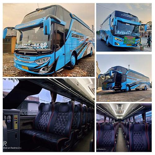 Harga Sewa Bus Pariwisata Bandar Lampung SKYBUS 6
